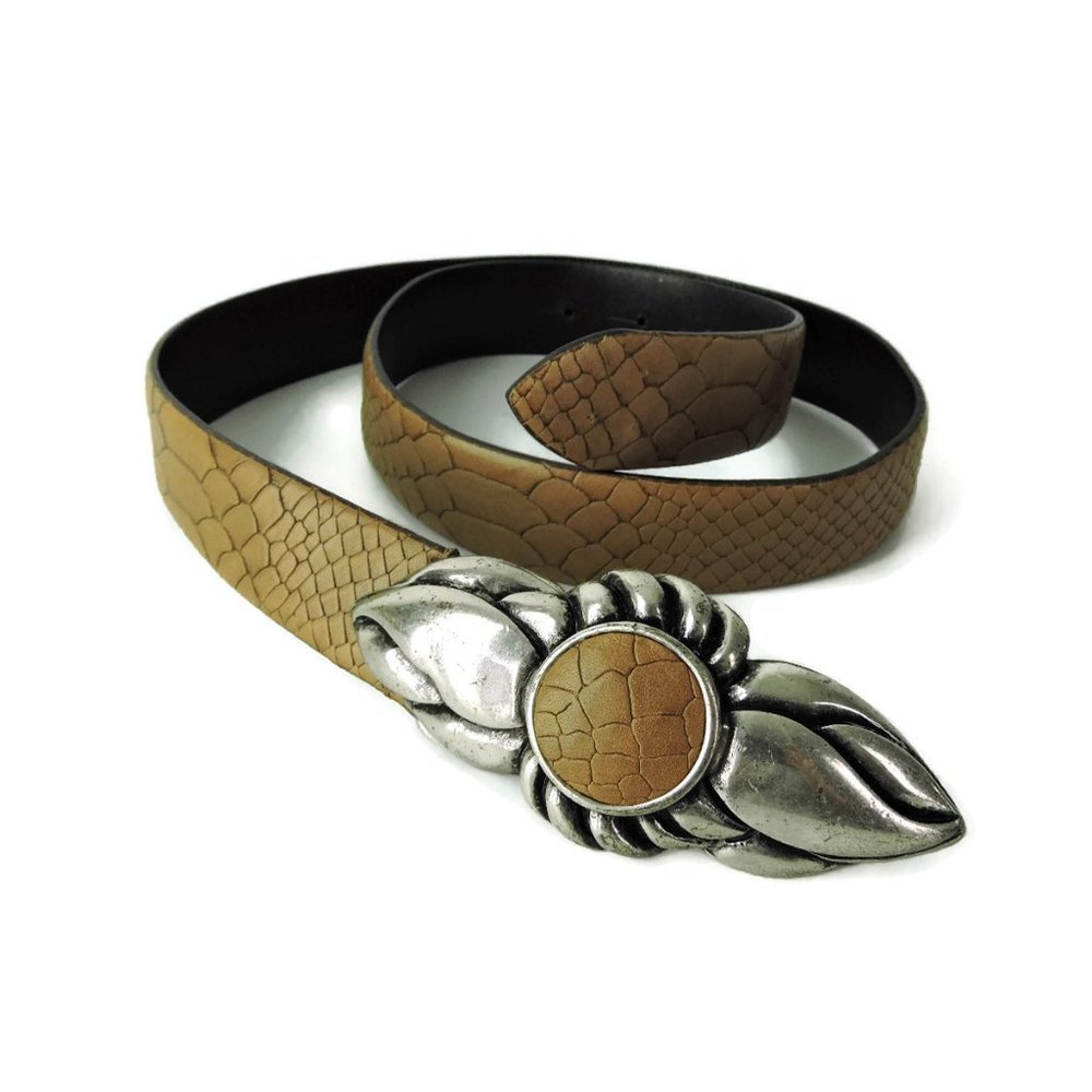 Nanni Italy Belt wings buckle 34 / 85